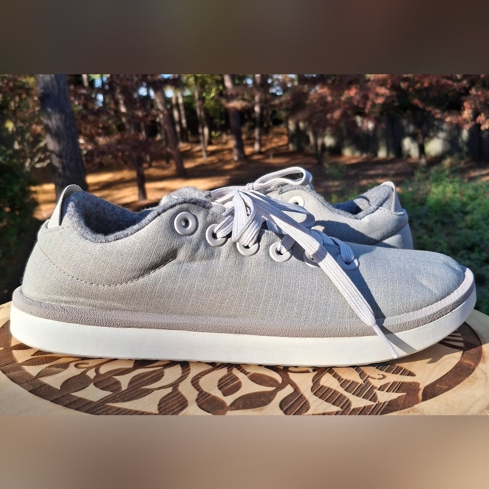 Allbirds Women's Wool Piper Pewter Grey Sneakers Size 10 - Picture 9 of 9